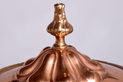 Impressive early Victorian copper and brass samovar by J.S. Pyrke and Sons, London - Image 6