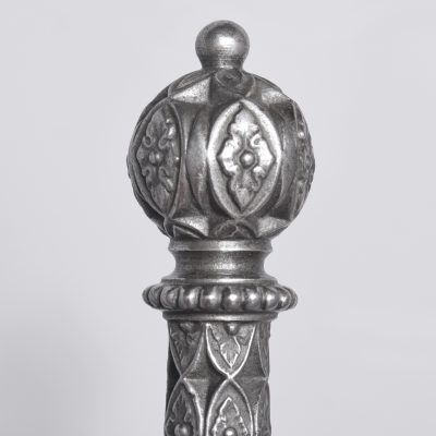 Set of 3 George III Steel Fire Irons - Image 4