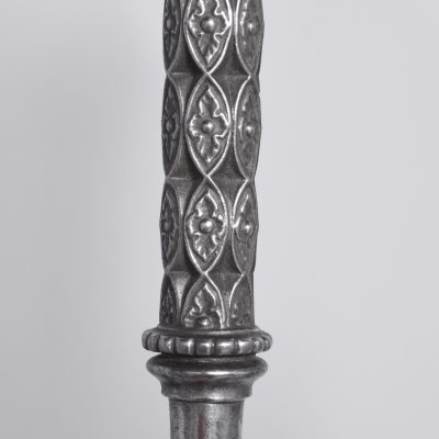 Set of 3 George III Steel Fire Irons - Image 5