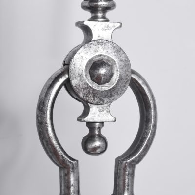 Set of 3 George III Steel Fire Irons - Image 6
