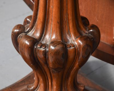 Magnificent William IV Rosewood Dining Table - Image 6