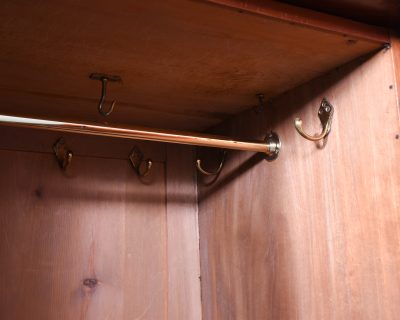 Victorian 3 Door Mahogany Wardrobe - Image 5