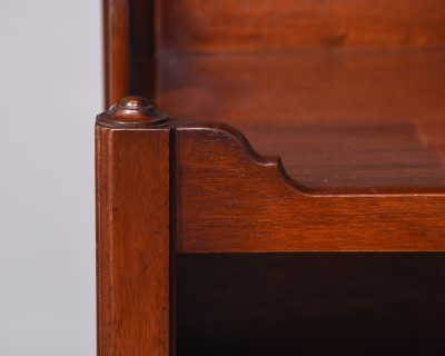 Pair of George III Style Mahogany Bedside Cabinets - Image 4