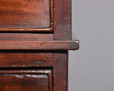 Neat-Sized Pair of Victorian Mahogany Chest of Drawers - Image 5