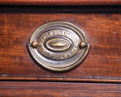 Neat-Sized Pair of Victorian Mahogany Chest of Drawers - Image 11