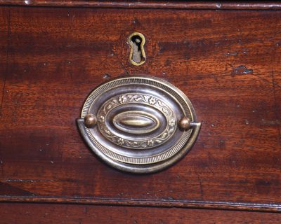 Neat-Sized Pair of Victorian Mahogany Chest of Drawers - Image 7
