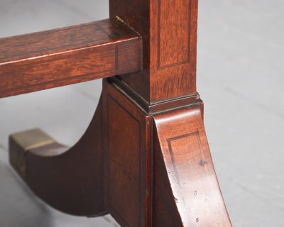 Neat Sized Mahogany Sofa Table - Image 8