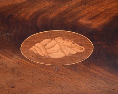 Mahogany Inlaid Georgian Bureau - Image 5