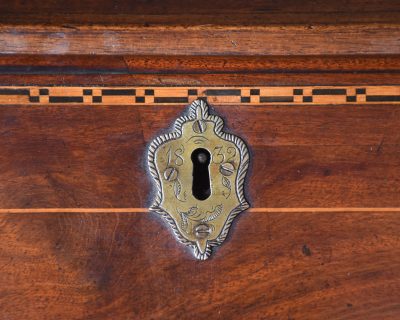 Mahogany Inlaid Georgian Bureau - Image 6