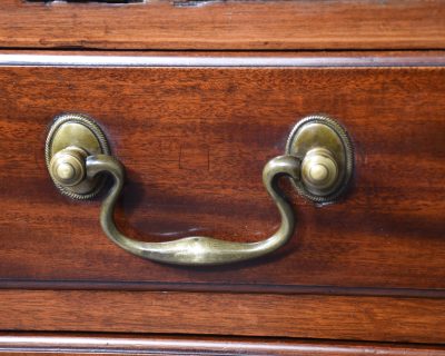 Mahogany Inlaid Georgian Bureau - Image 7