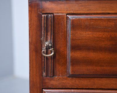 Mahogany Inlaid Georgian Bureau - Image 8