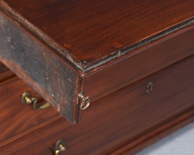 Mahogany Inlaid Georgian Bureau - Image 13
