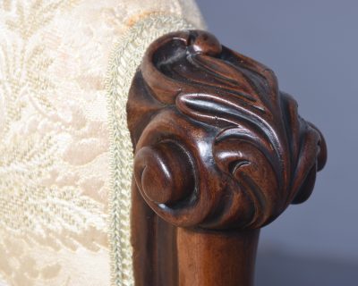Rosewood Framed Easy Chair - Image 5
