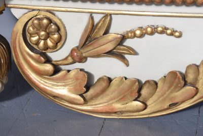 George IV Painted and Parcel-Gilt Overmantel Mirror - Image 10
