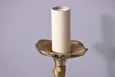 Set of Four Cast & Gilded Louis XV Style Wall Sconces - Image 6