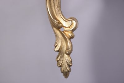 Set of Four Cast & Gilded Louis XV Style Wall Sconces - Image 3