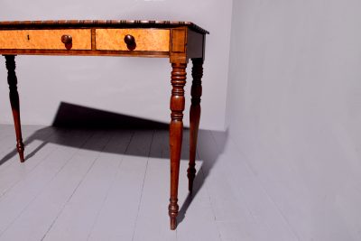Stylish Scottish Bow-Fronted Side Table - Image 4