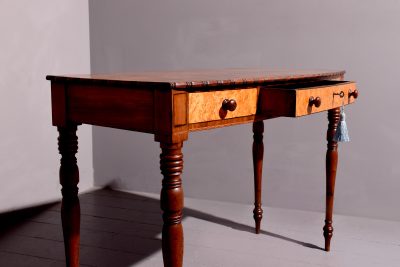Stylish Scottish Bow-Fronted Side Table - Image 5