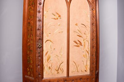 Carved & Painted Corner Wardrobe - Image 2