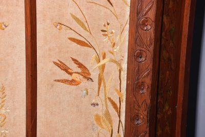 Carved & Painted Corner Wardrobe - Image 6