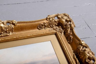 Gilt Framed Watercolour of Saltcoates by ‘Chris Meadows’ - Image 2