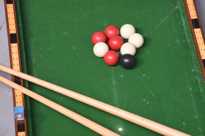 Mahogany Folding Billiard Table - Image 4