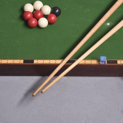 Mahogany Folding Billiard Table - Image 6