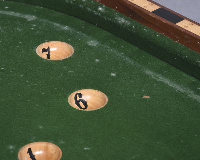 Mahogany Folding Billiard Table - Image 10