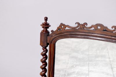 Pair of Victorian, Decorative Rosewood Framed Wall Mirrors - Image 3