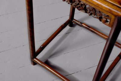 Large Qing Period Chinese Hongmu Occasional Table - Image 3