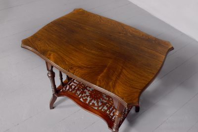 Late 19th Century Art Nouveau Influence Low Rosewood Free Standing Table - Image 2