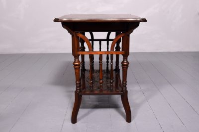 Late 19th Century Art Nouveau Influence Low Rosewood Free Standing Table - Image 5