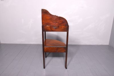 Large Inlaid Mahogany George III corner Washstand - Image 6