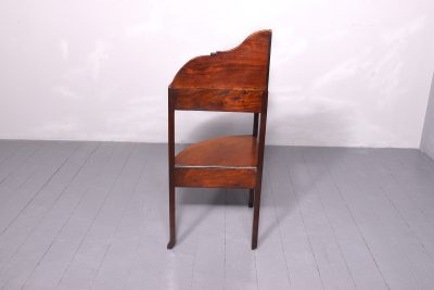 Large Inlaid Mahogany George III corner Washstand - Image 7