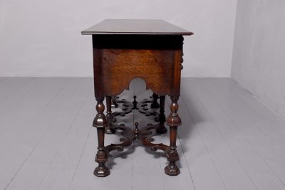 Stylish Jacobean Oak Side Table or Dresser Base - Image 5