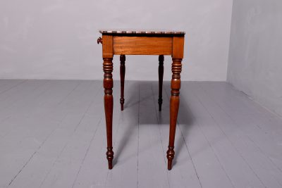 Stylish Scottish Bow-Fronted Side Table - Image 11