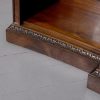 Stylish Mahogany Curved Open Bookcase - Image 4