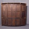 Stylish Mahogany Curved Open Bookcase - Image 7