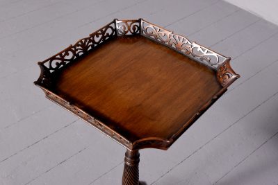 George III Style Mahogany Occasional Table - Image 2