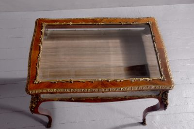 Exceptionally Large Victorian Ormolu Mounted Rosewood Bijouterie Table - Image 3