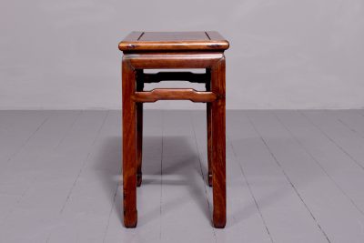 Qing Period Hongmu Chinese Low Occasional Table - Image 4