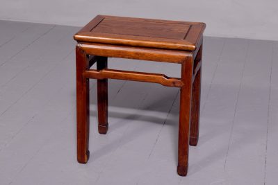 Qing Period Hongmu Chinese Low Occasional Table - Image 5