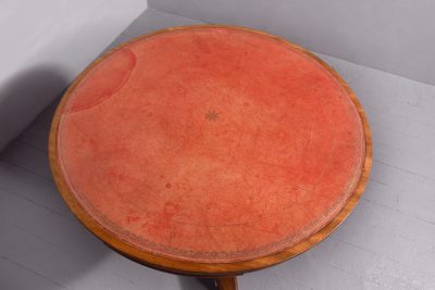 George IV Mahogany and Gilded Drum Table. - Image 3