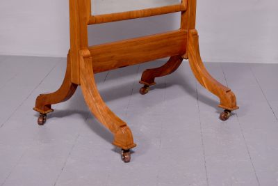 Walnut Cheval Mirror - Image 2