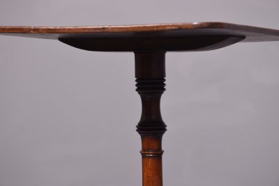 Quality ebony inlaid attractive George III mahogany occasional table - Image 6