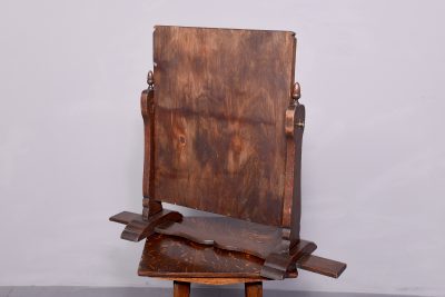 Unusual oak Arts and Crafts style Dressing Mirror - Image 5