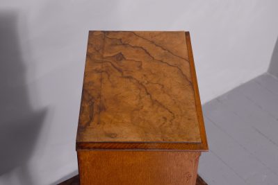 Miniature Walnut Chest of Drawers - Image 7