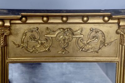 Regency giltwood rectangular wall mirror - Image 2