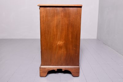 George III Mahogany Chest with Brushing Slide - Image 7
