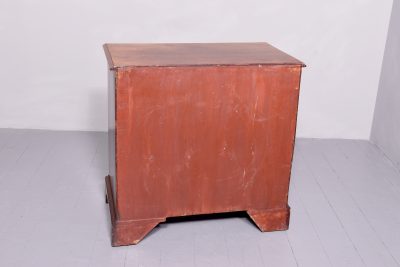George III Mahogany Chest with Brushing Slide - Image 8